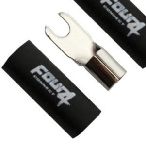 FOUR Connect 4-690836 M4 fork connector 10mm2, 1 x black