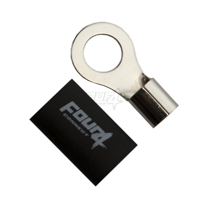 FOUR Connect 4-690922 M12 rengasliitin 20mm2, 1x musta