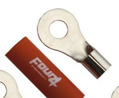 FOUR Connect 4-690933 M6 rengasliitin 10mm2, 1 x punainen