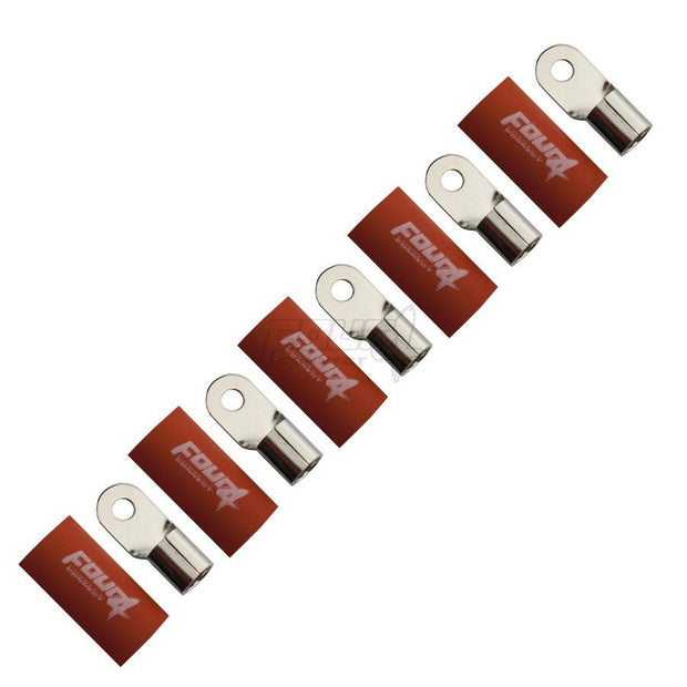 FOUR Connect 4-690935 M6 ring terminal 35mm2, 5x red