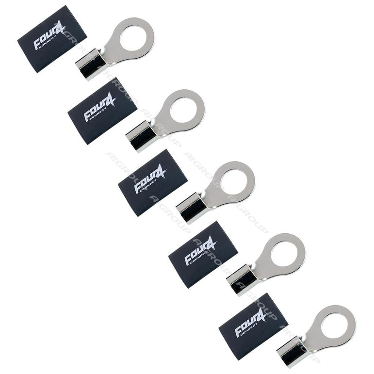 FOUR Connect 4-690966 M12 ring connector 20mm2, 5x black