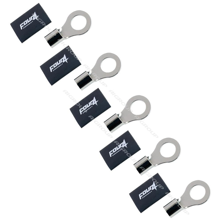 FOUR Connect 4-690966 M12 ring connector 20mm2, 5x black