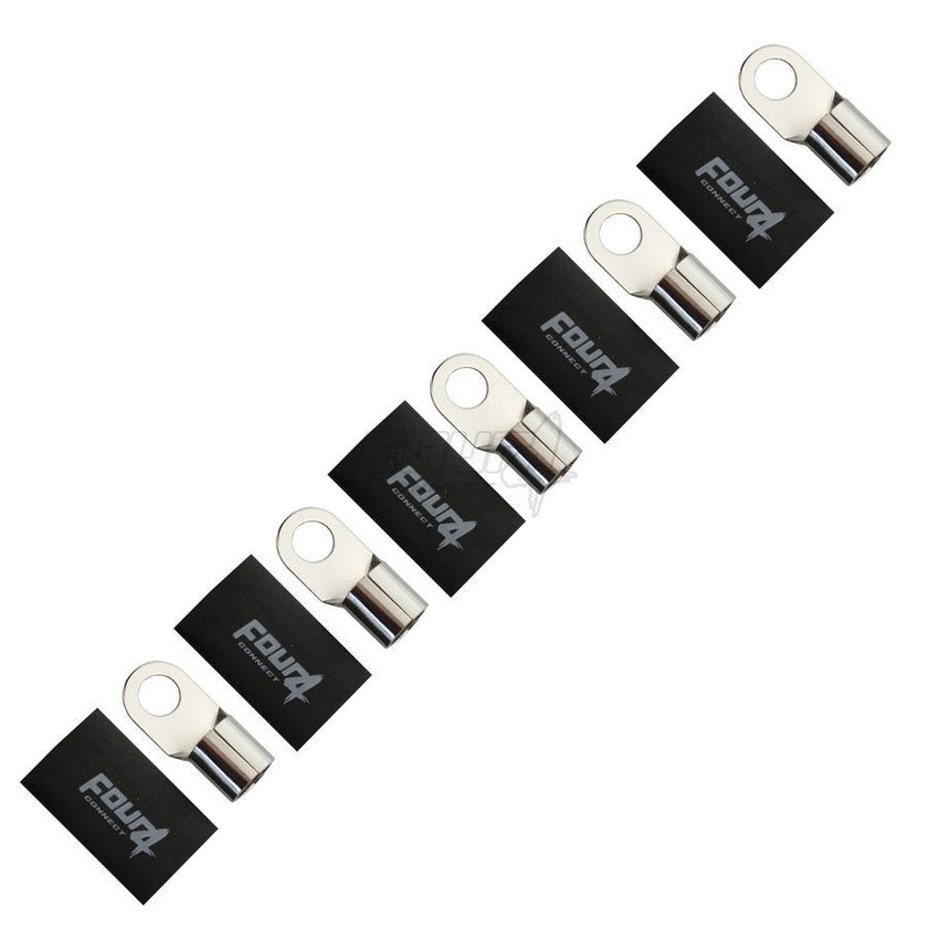 FOUR Connect 4-690977 M12 rengasliitin 70-100mm2, 5x musta