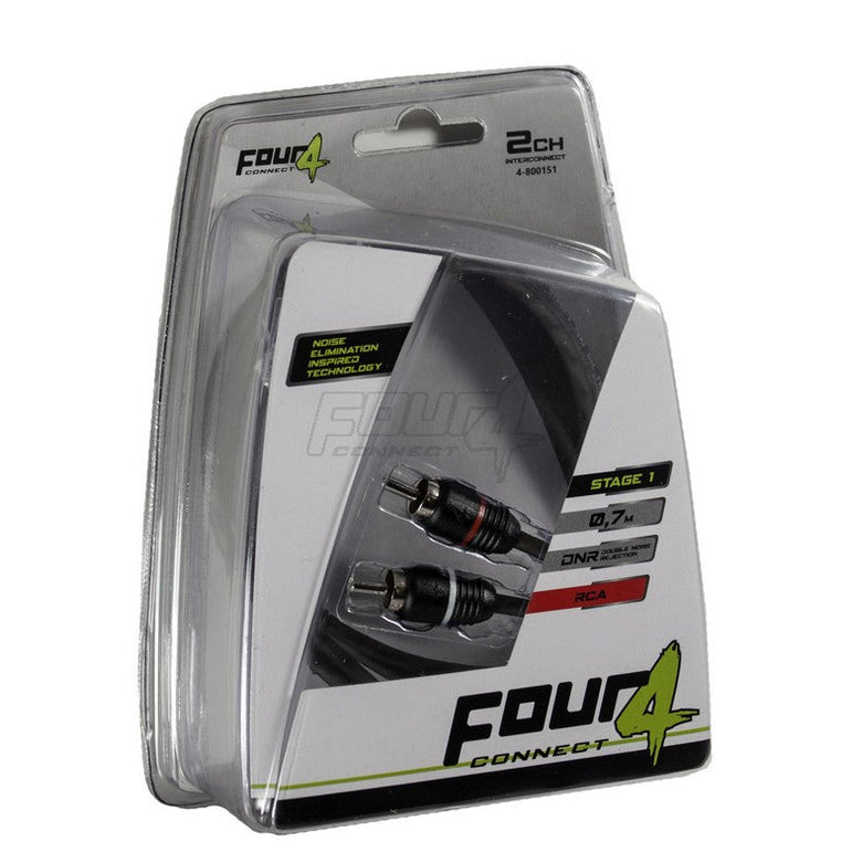 FOUR Connect 4-800151 STAGE1 RCA-kaapeli 0.75m