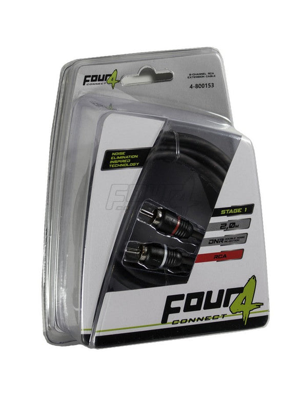 FOUR Connect 4-800153 STAGE1 RCA extension cable 2.0m
