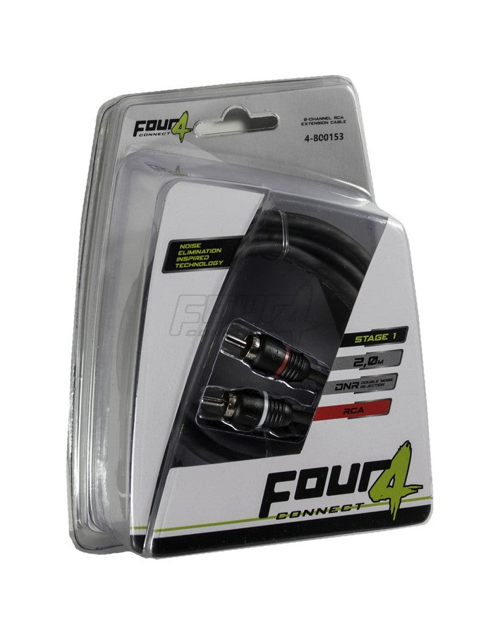 FOUR Connect 4-800153 STAGE1 RCA extension cable 2.0m