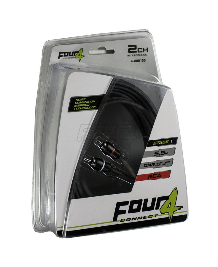FOUR Connect 4-800155 STAGE1 RCA-kaapeli 5.5m