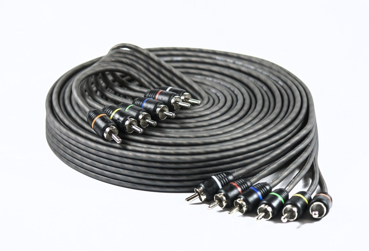FOUR Connect 4-800157 STAGE1 RCA-kaapeli 5.5m, 6-kanavainen