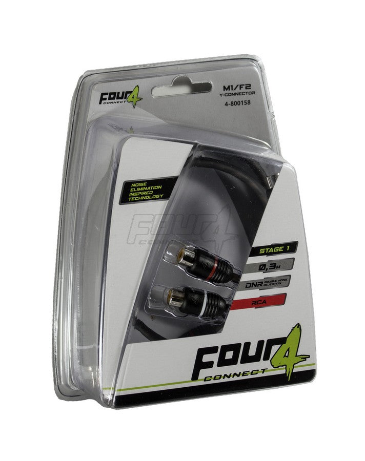 FOUR Connect 4-800158 STAGE1 RCA-haaroitin 1M - 2F
