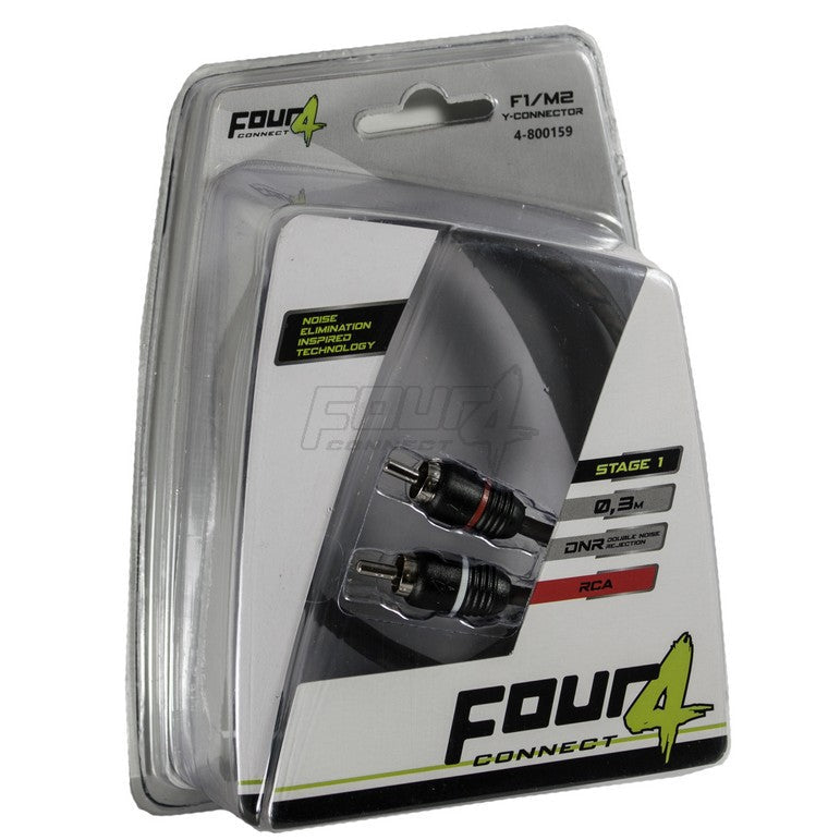 FOUR Connect 4-800159 STAGE1 RCA-haaroitin 1F - 2M