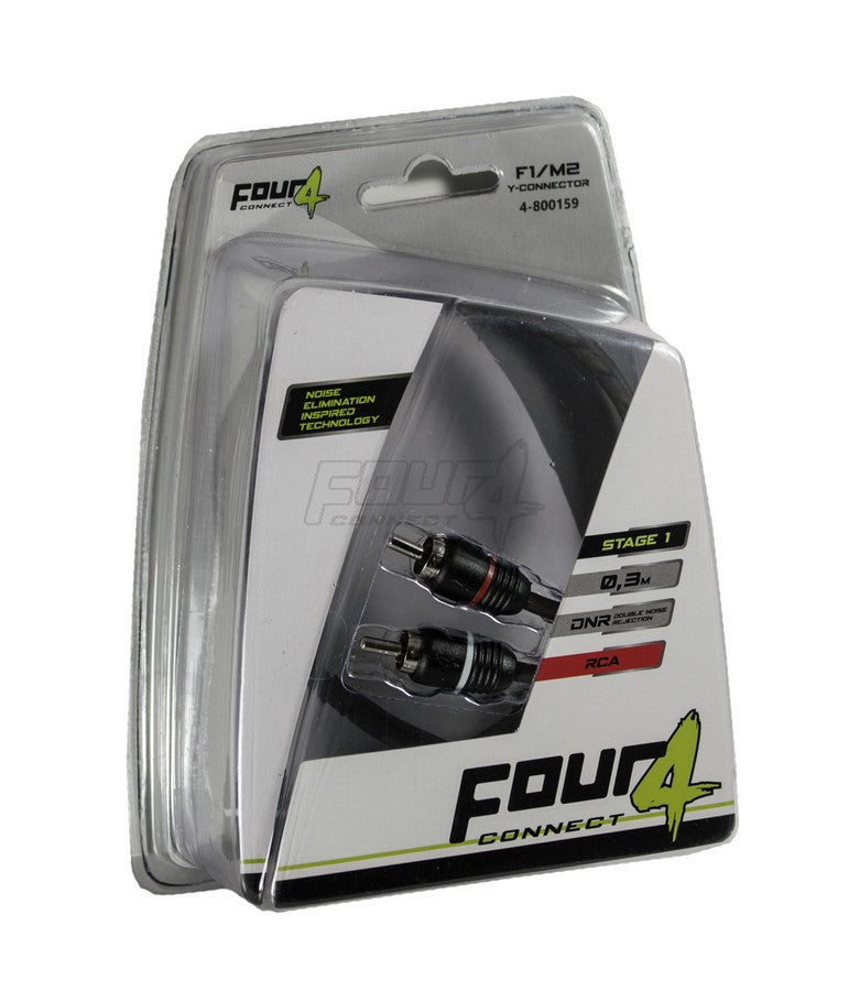 FOUR Connect 4-800159 STAGE1 RCA-haaroitin 1F - 2M