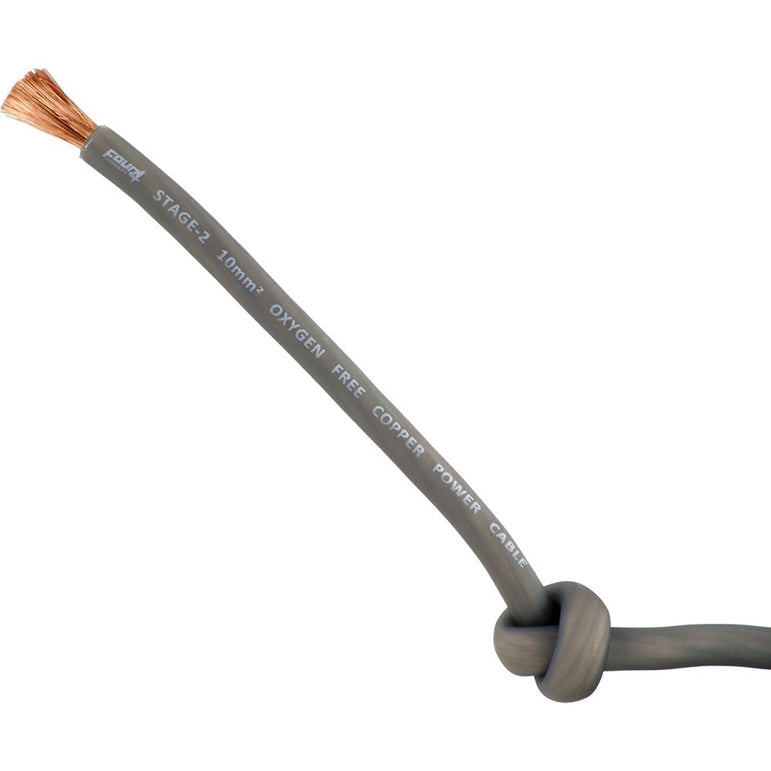 FOUR Connect 4-800212 STAGE2 10mm2 OFC power cable gray 50m