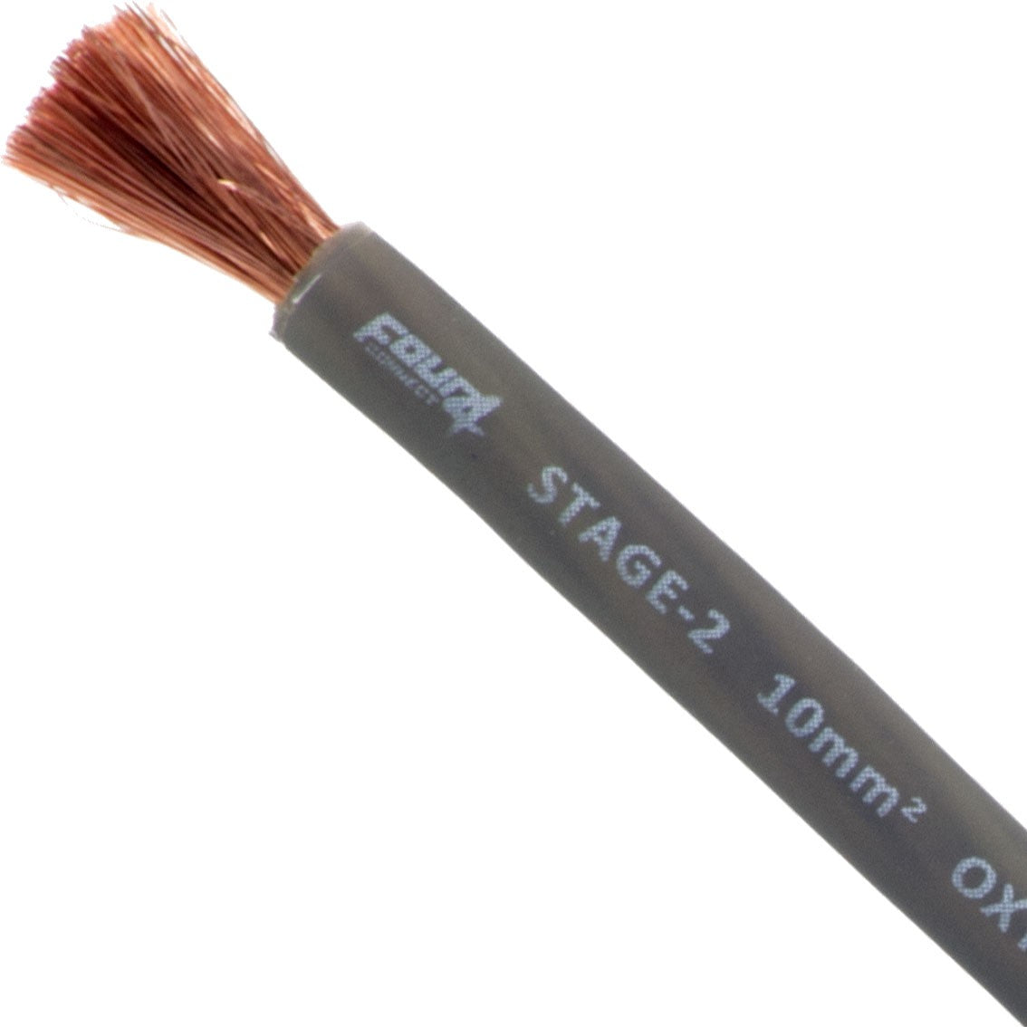 FOUR Connect 4-800212 STAGE2 10mm2 OFC power cable grey