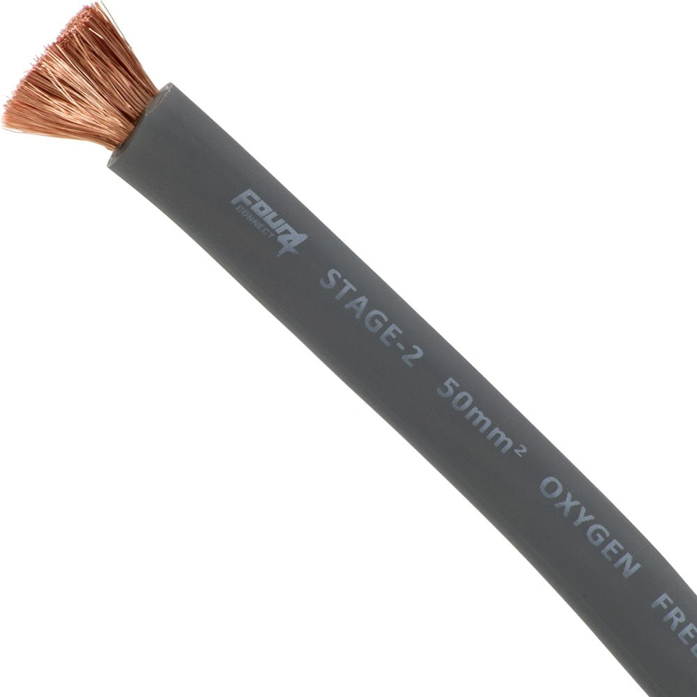 FOUR Connect 4-800218 STAGE2 50mm2 OFC power cable smoke gray