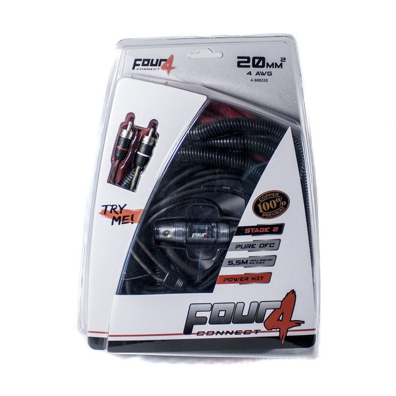 FOUR Connect 4-800220 STAGE2 OFC Power Kit 20mm2