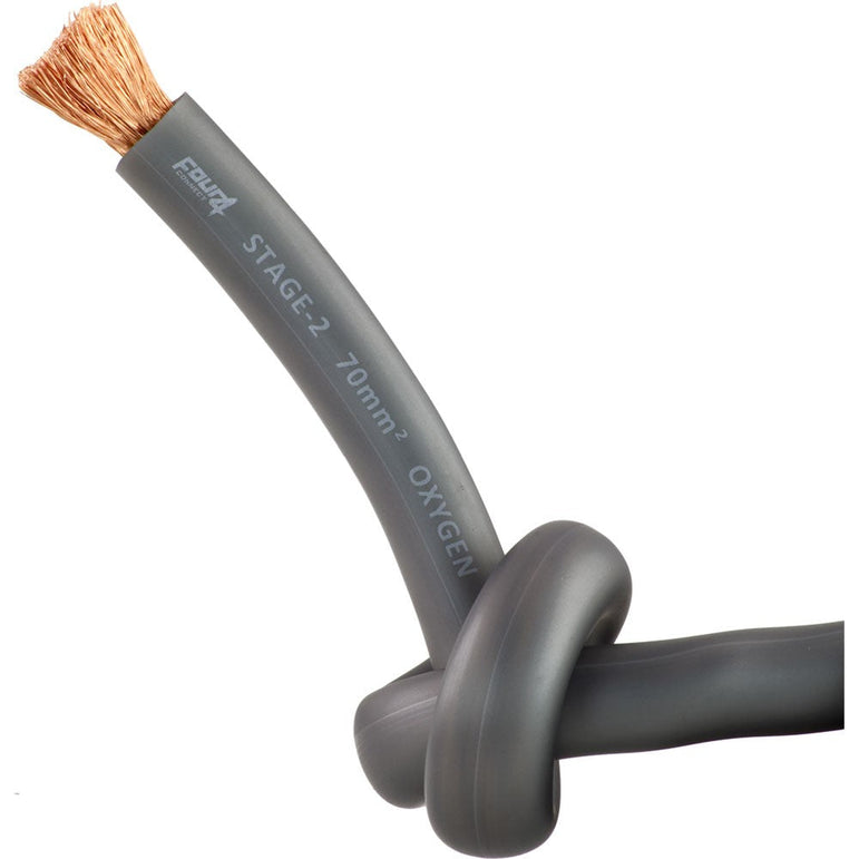 FOUR Connect 4-800221 STAGE2 70mm2 OFC power cable smoke gray