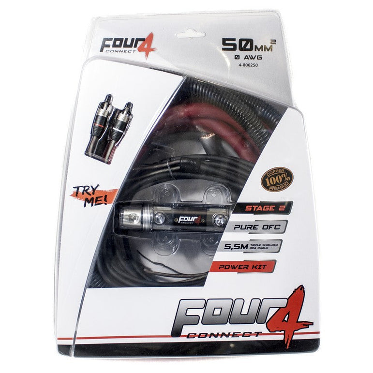 FOUR Connect 4-800250 STAGE2 OFC Power Kit 50mm2