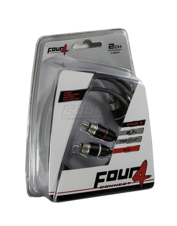 FOUR Connect 4-800251 STAGE2 RCA-kaapeli 0.75m