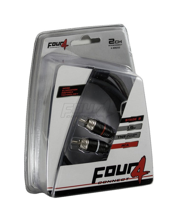 FOUR Connect 4-800252 STAGE2 RCA-kaapeli 1.5m