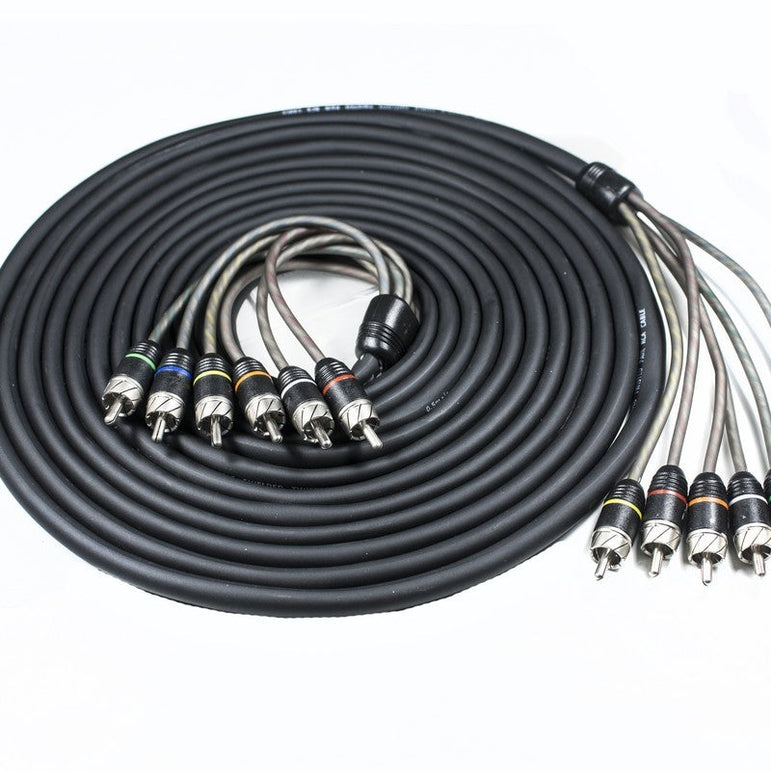 FOUR Connect 4-800257 STAGE2 RCA-kaapeli 5.5m, 6-kanavainen
