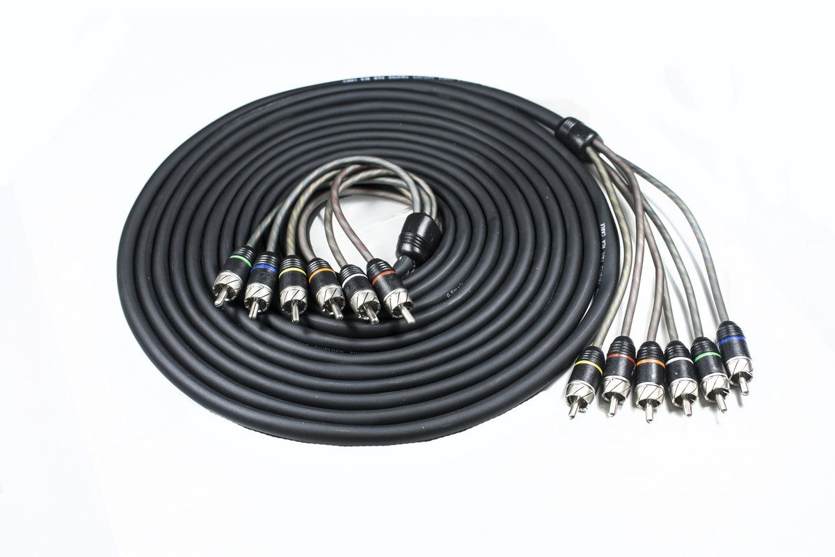 FOUR Connect 4-800257 STAGE2 RCA-kaapeli 5.5m, 6-kanavainen