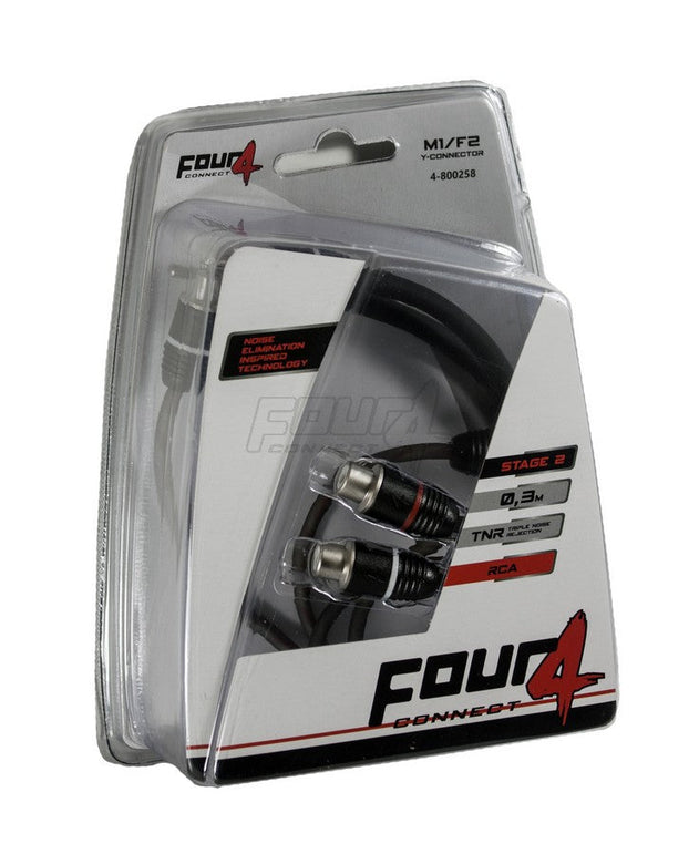 FOUR Connect 4-800258 STAGE2 RCA-haaroitin 1M - 2F