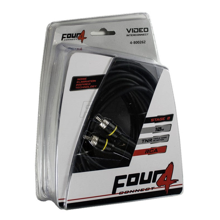 FOUR Connect STAGE2 4-800262 RCA-Video 10.0m