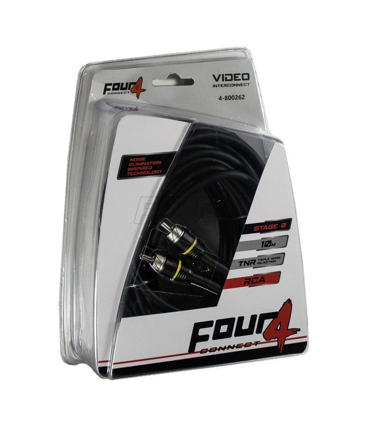 FOUR Connect STAGE2 4-800262 RCA-Video 10.0m