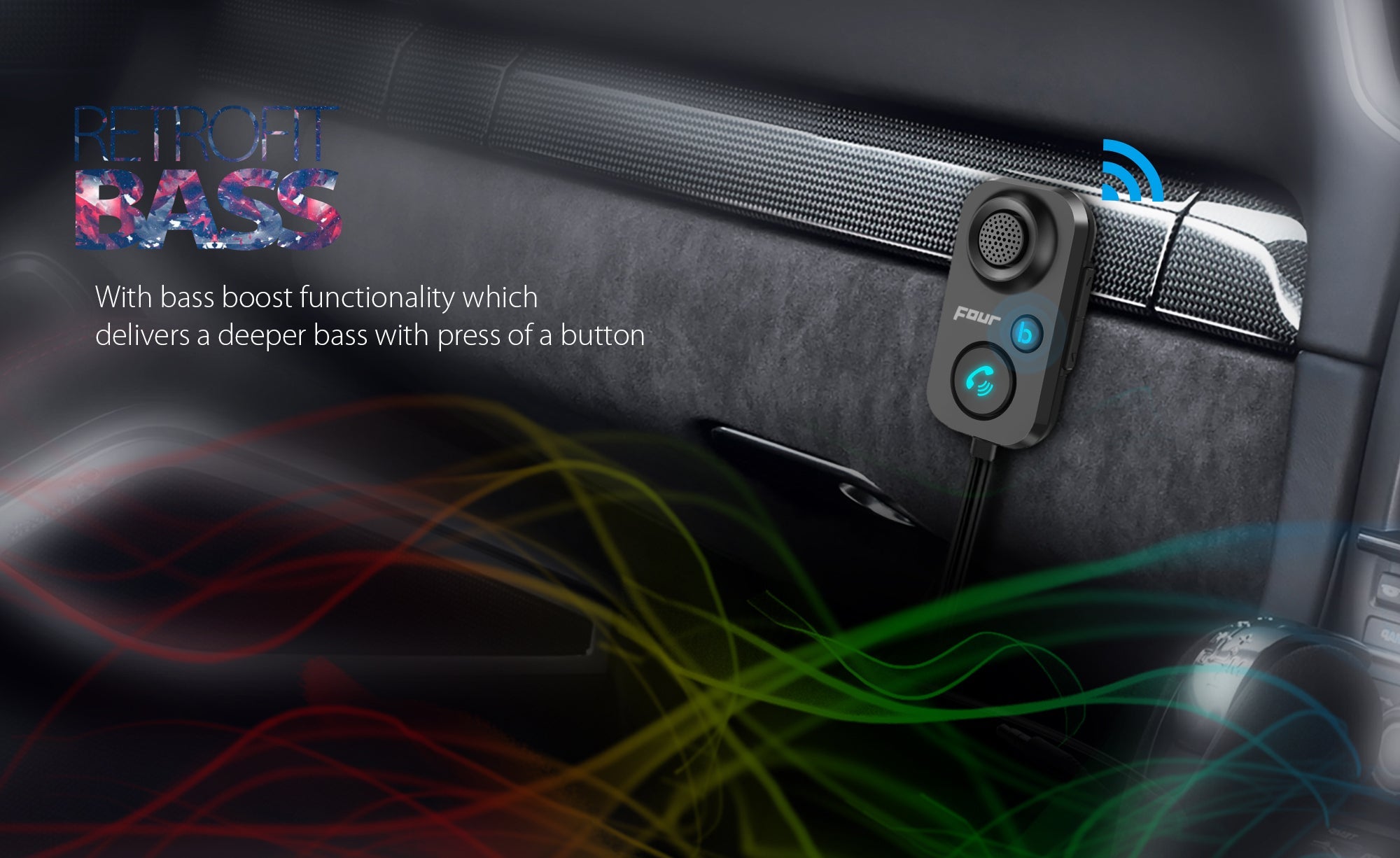 FOUR Bluetooth handsfree / Receiver 4-BTHFR1