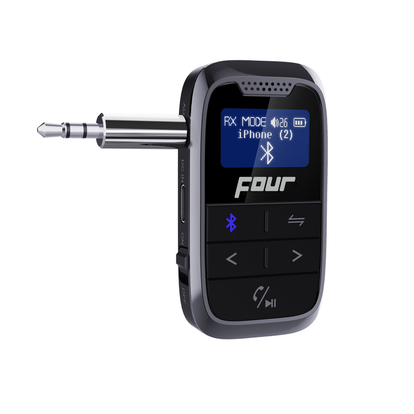 FOUR 2-IN-1 Bluetooth Lähetin / Vastaanotin 4-BTRT1