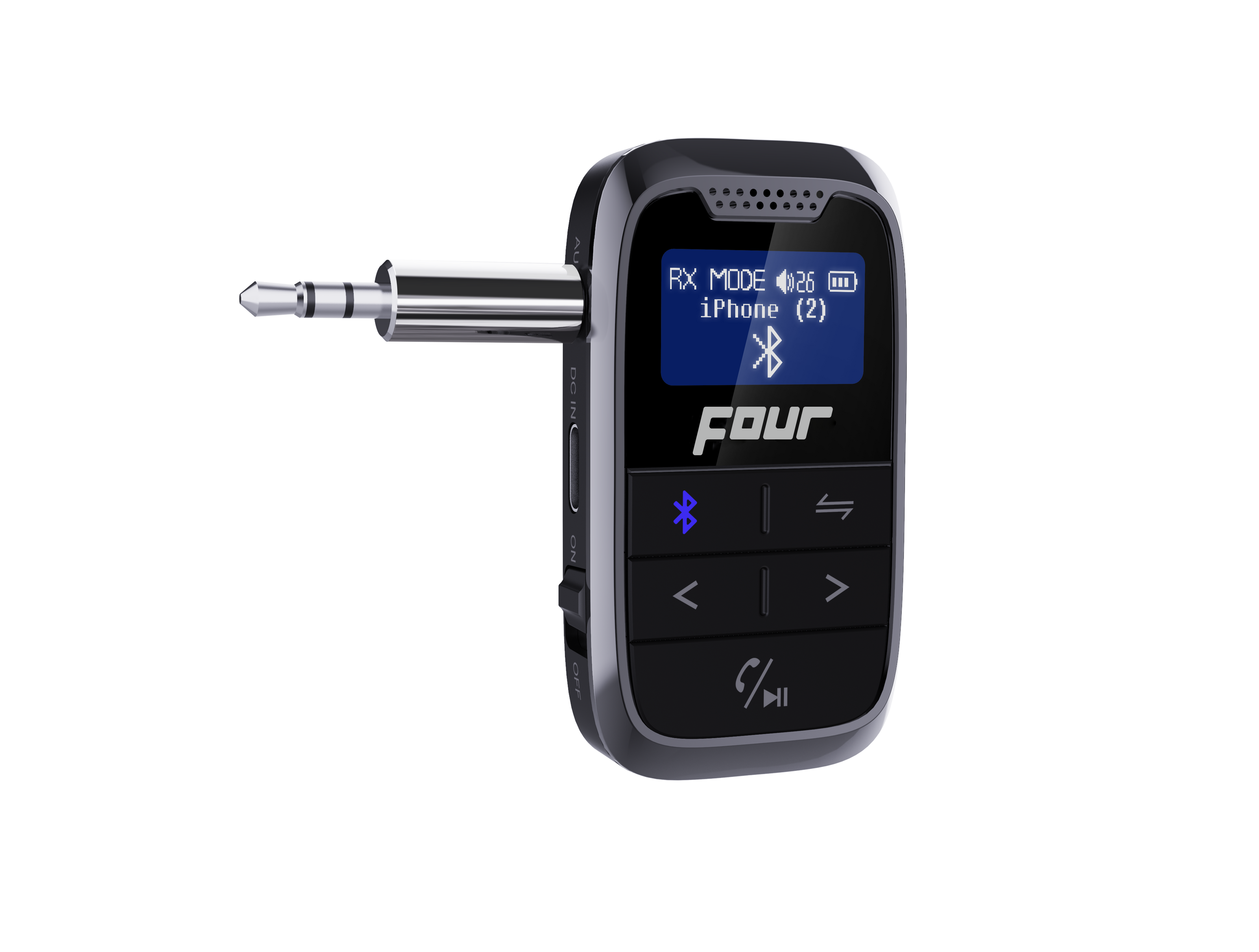 FOUR 2-IN-1 Bluetooth Lähetin / Vastaanotin 4-BTRT1