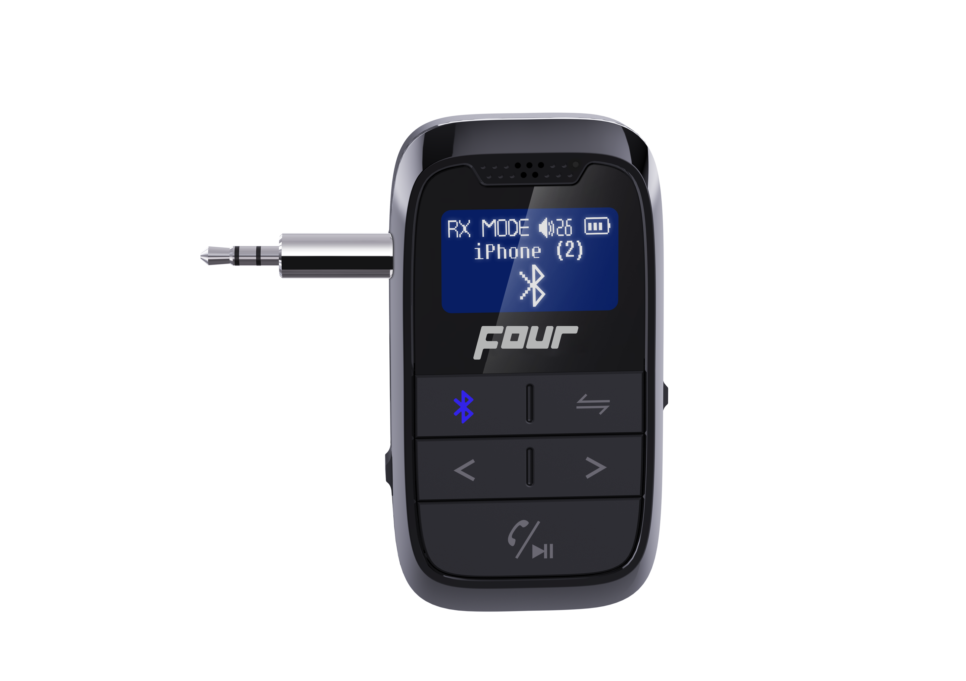 FOUR 2-IN-1 Bluetooth Lähetin / Vastaanotin 4-BTRT1