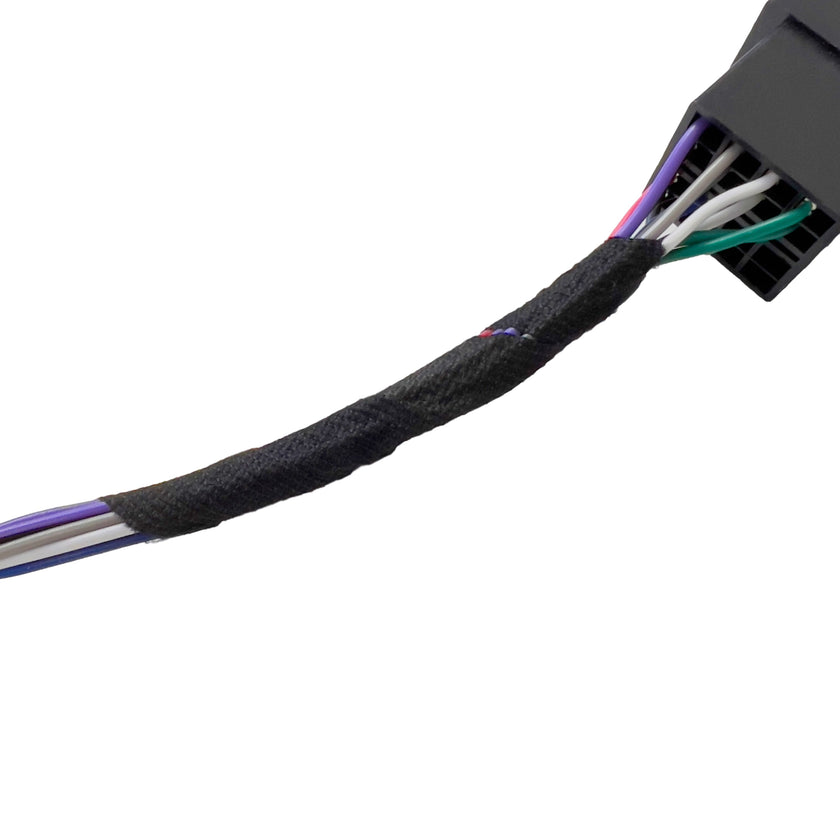 FOUR Connect Fleece tape, W:19mm, L:25m/roll black