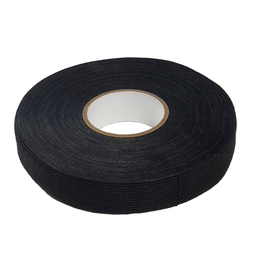 FOUR Connect 4-FLPET fleeceteippi 19mm × 25m – musta