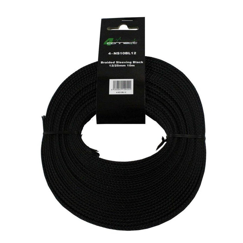 FOUR Connect 4-NS10BL12 nylon sock black 12/25mm 10m