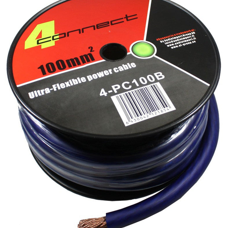 FOUR Connect 4-PC100B power cable 100mm2 blue 