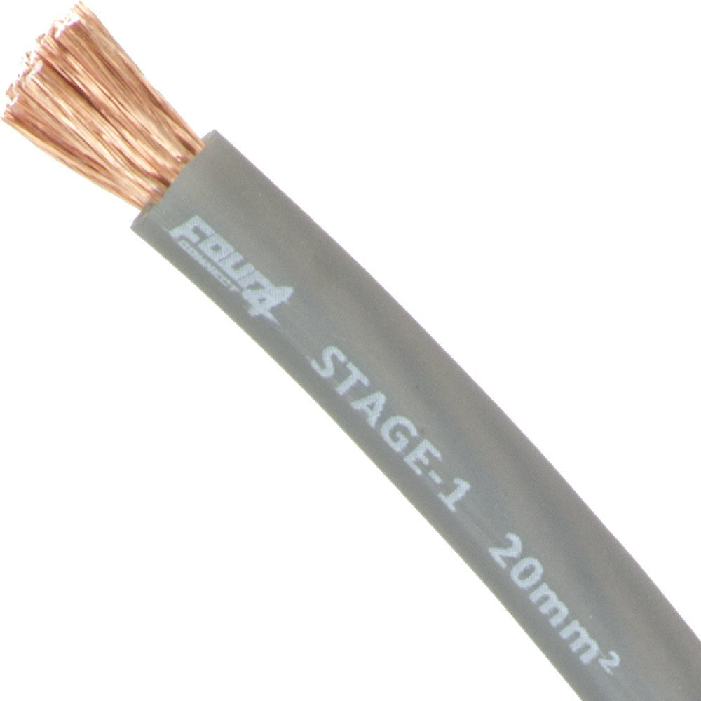 FOUR Connect 4-PC20N – virtakaapeli 20 mm², savunharmaa, 50 m