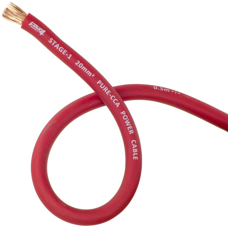 FOUR Connect 4-PC20P – virtakaapeli 20 mm², punainen, 50 m