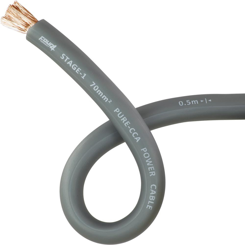 FOUR Connect 4-PC70N – virtakaapeli 70 mm², savunharmaa, 18 m