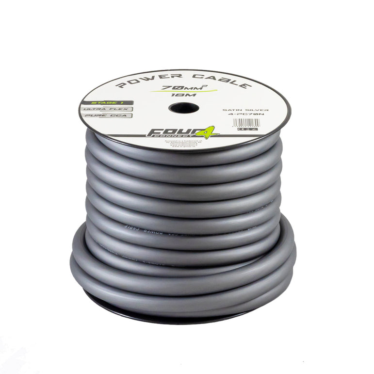 FOUR Connect 4-PC70N – virtakaapeli 70 mm², savunharmaa, 18 m