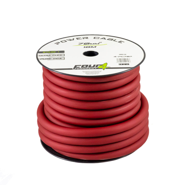 FOUR Connect 4-PC70P – virtakaapeli 70 mm², punainen, 18 m