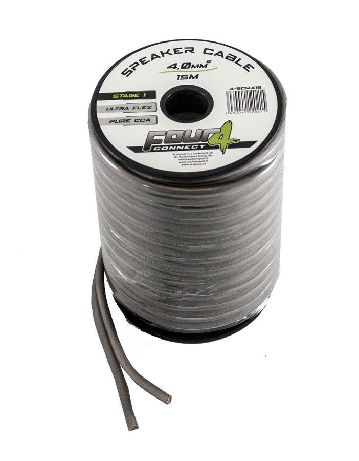 FOUR Connect 4-SCM415 mini coil 2x4.0mm2, 15m