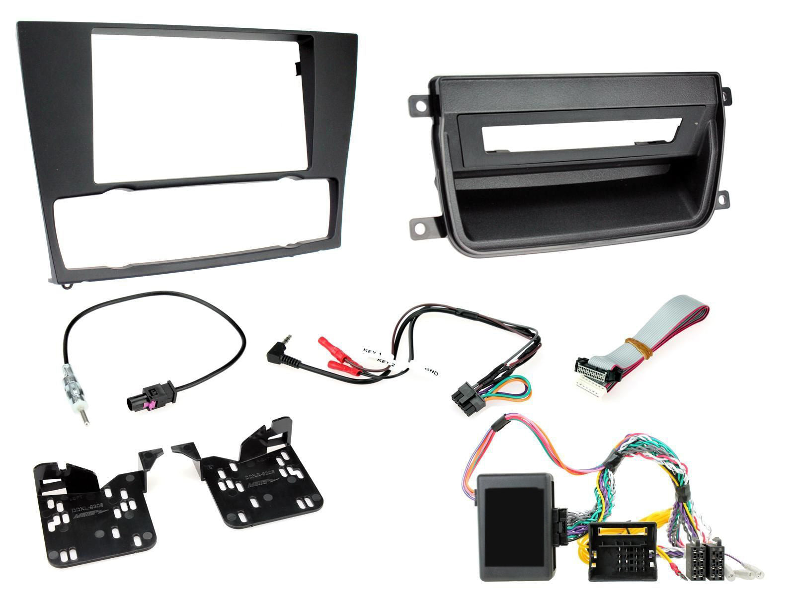 FOUR 2-DIN asennussarja BMW 3-sarja (E90/E91/E92/E93	2005-2012)