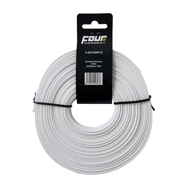 FOUR Connect 4-NS10WH12 nylon sock white 12/25mm 10m