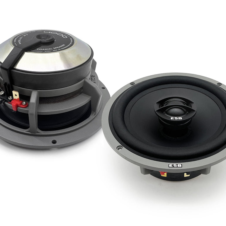 ESB Audio 4.6C 165mm 2-tie koaksiaali etunäkymä, keskialue ja diskantti