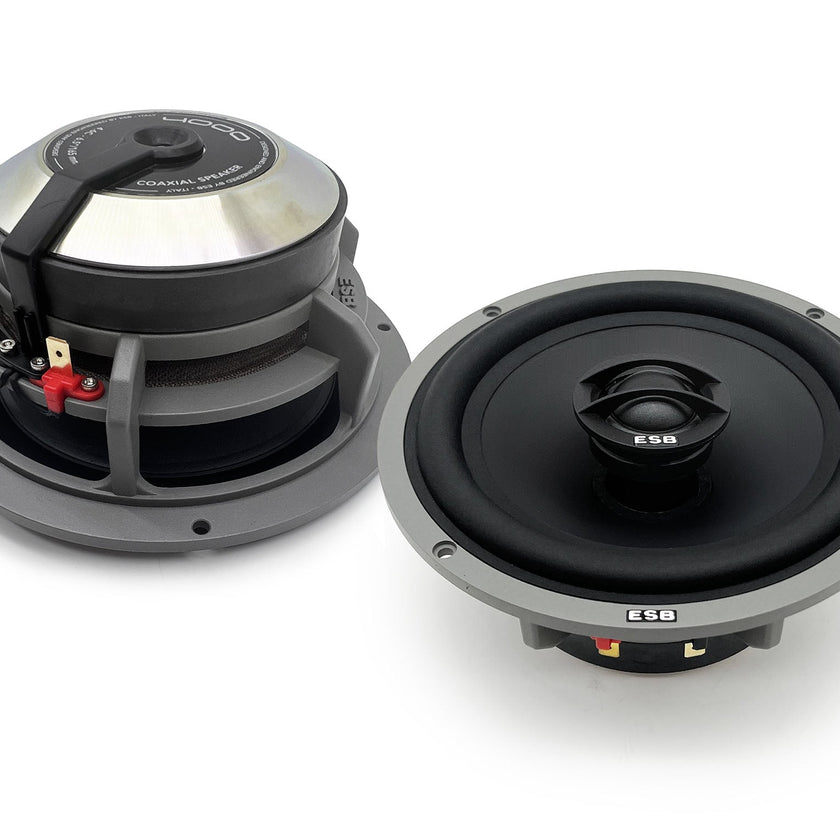 ESB Audio 4.6C 165mm 2-tie koaksiaali etunäkymä, keskialue ja diskantti