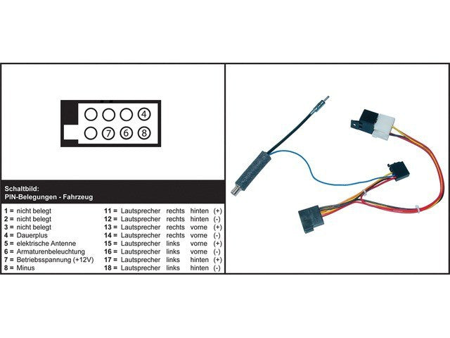 AIV Autoradio adapteri - SKODA Fabia / VW 410603