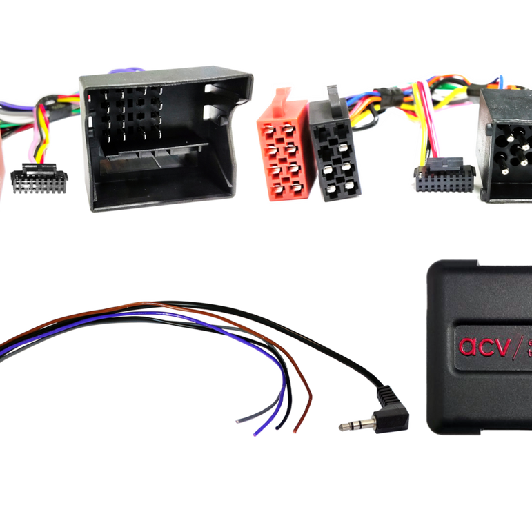 ACV 42xbm00c-0 rattiohjain-adapteri BMW/Mini 17Pin/Quadlock IBus - Multilead