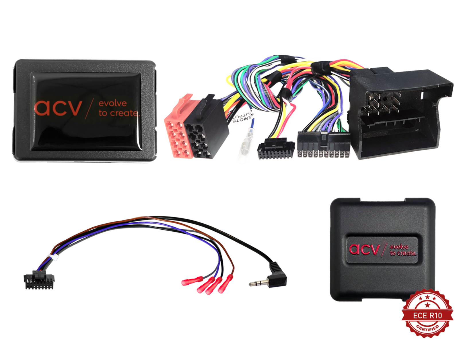 ACV 42xbm007-0 BMW/Mini Quadlock IBus/Amp Multilead lose