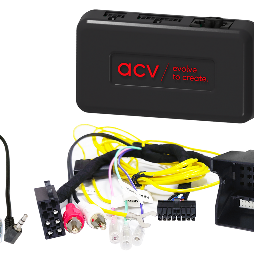 ACV 42xbm012-0 rattiohjain-adapteri BMW 1er/3er/5er/X5/X6 Quadlock Multilead MOST Amp lose